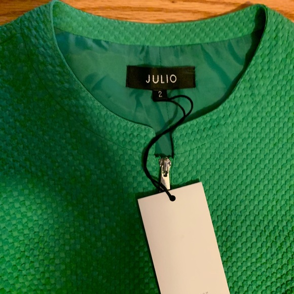 Brand NWT green zip up sleeveless dress - Picture 5 of 6